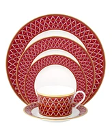 Noritake Crochet 5 Piece Place Setting