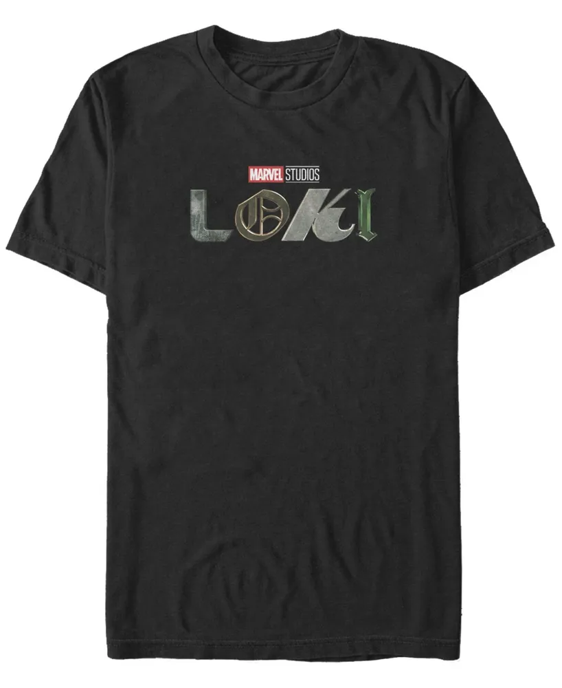 Fifth Sun Men's Loki Logo Short Sleeve Crew T-shirt