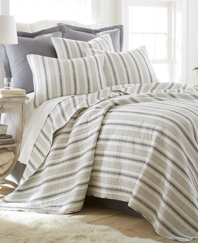 Levtex Rochelle Stripe -Pc. Quilt Set