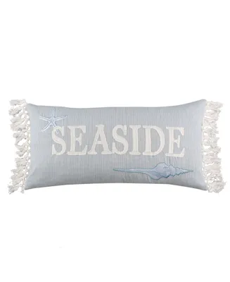 Levtex Zuma Beach Seaside Tassel Decorative Pillow, 12" x 24"