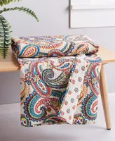 Levtex Alyssa Paisley Reversible Quilted Throw, 50" x 60"