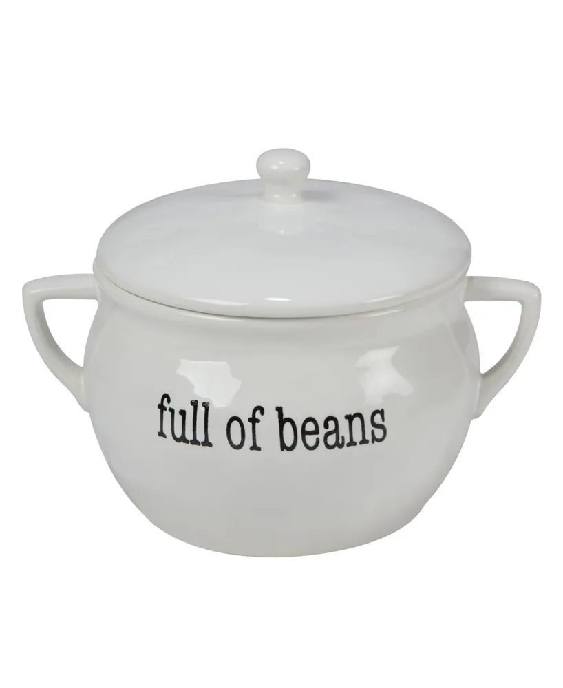 Just Words Bean Pot