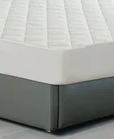 All-In-One Soft Terry Fitted Mattress Pad, Queen