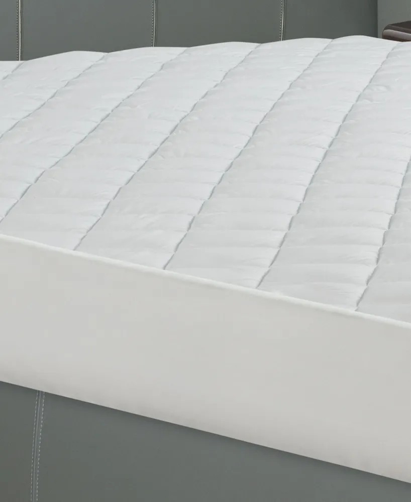 All-In-One Ultra Fresh Odor Control Fitted Mattress Pad, Queen