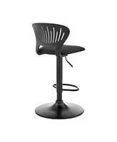 Padua Adjustable Upholstery Swivel Stool