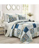 Lush Decor Monique Reversible Quilt Set