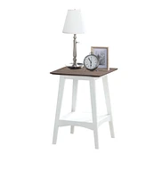 Alpine End Table with Shelf