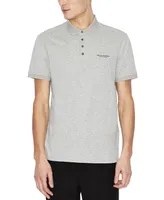 A|X Armani Exchange Men's Regular-Fit Logo-Print Polo Shirt