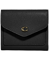 Coach Crossgrain Leather Wyn Small Wallet