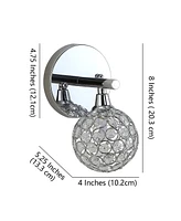 Maeve 1-Light Contemporary Glam Led Vanity Light