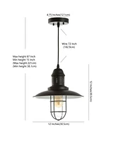 Deere Adjustable Cage Light Led Pendant