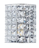 Clara Deco 2-Light Classic Glam Led Vanity Light