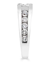 Diamond Princess Quad Engagement Ring (2 ct. t.w.) in 14k White Gold