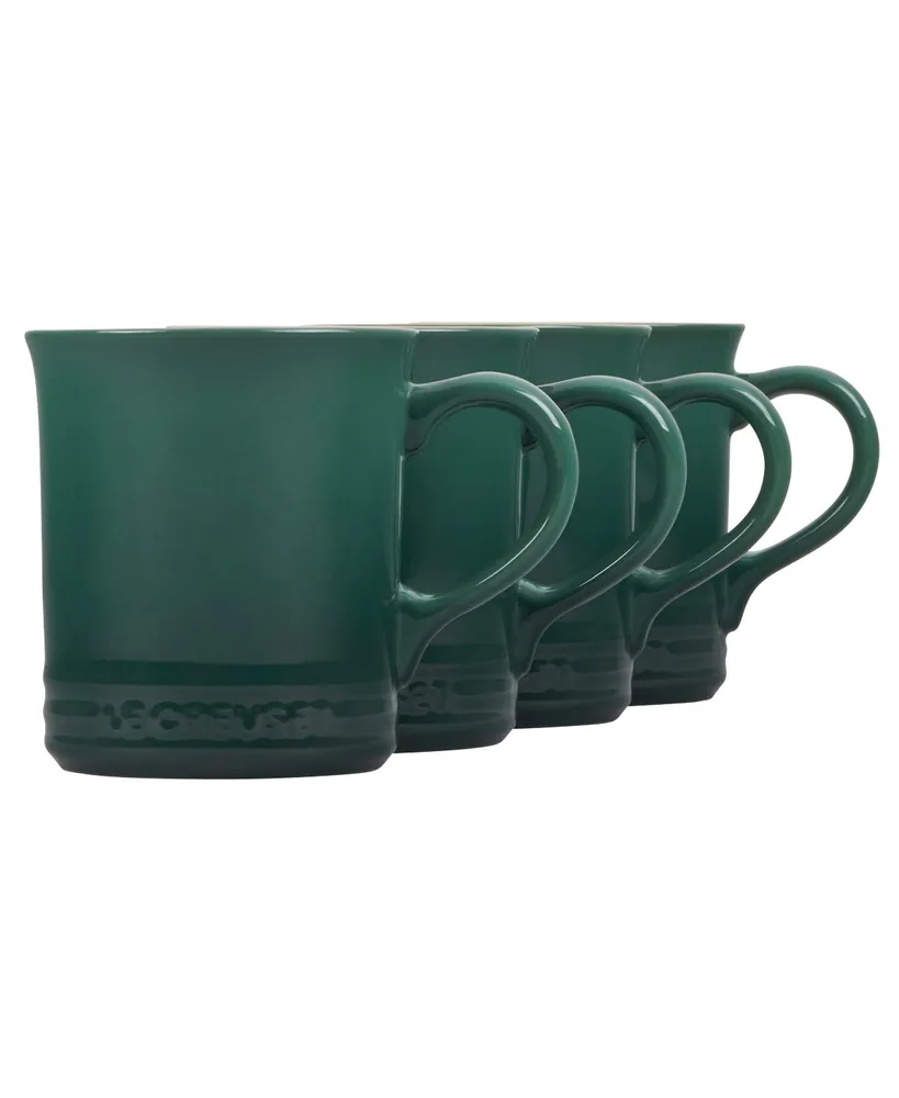 Le Creuset oz. Stoneware Set of Four Coffee Mugs