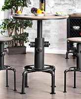 Zina Round Bar Table