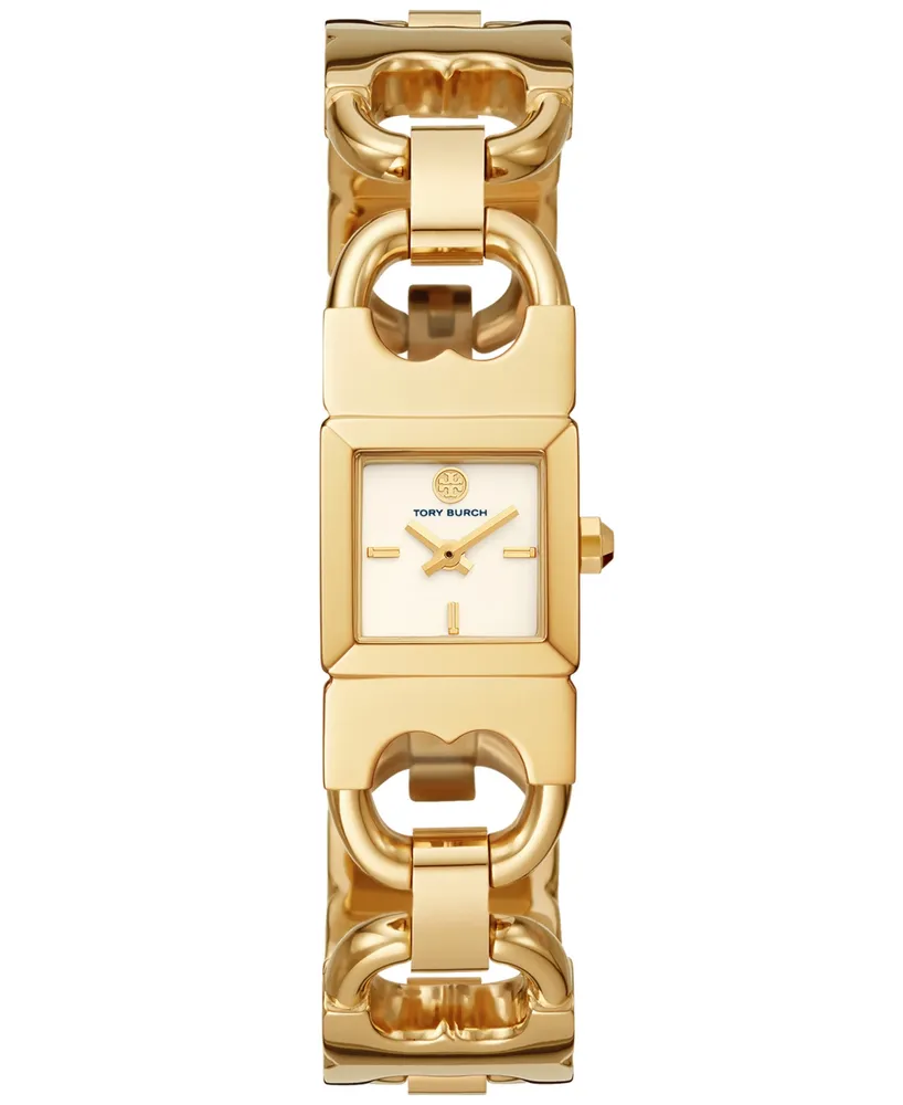 Tory Burch Women's Eleanor Gold-Tone Stainless Steel Bracelet Watch 34mm - Gold