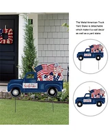 Glitzhome American Truck Yard Stake