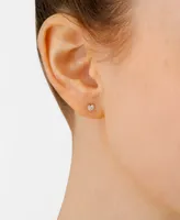 Jac + Jo by Anzie Diamond Accent Micro Stud Earrings in 14k Gold