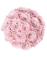 Infinity Roses Round Box of 16 Real Roses