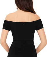 X by Xscape Off-The-Shoulder Dress