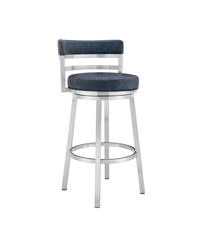 Madrid Contemporary Counter Height Barstool