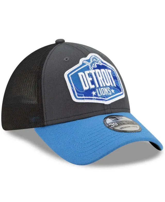 47 Brand Men's Detroit Lions Woodland Clean Up Adjustable Cap - Macy's