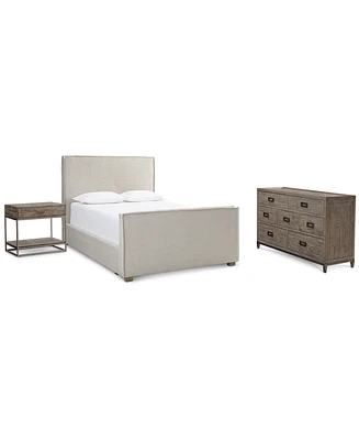 Closeout! Highland Park 3pc Bedroom Set (Queen Bed