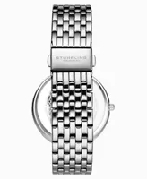 Women's Silver-Tone Link Bracelet Watch 40mm