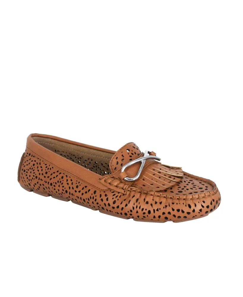 Impo Women's Cassie Memory Foam Laser Cut Loafers