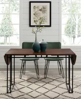 Oval Drop Leaf Dining Table