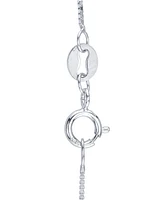 Sirena Diamond Swirl Solitaire Pendant Necklace (1/4 ct. t.w.) in 14K White Gold or 14K Yellow Gold