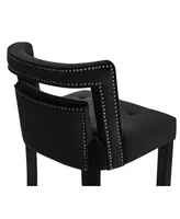 Hart Velvet Bar Stool