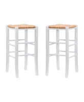 Linon Home Decor Katica Barstools, Set of 2