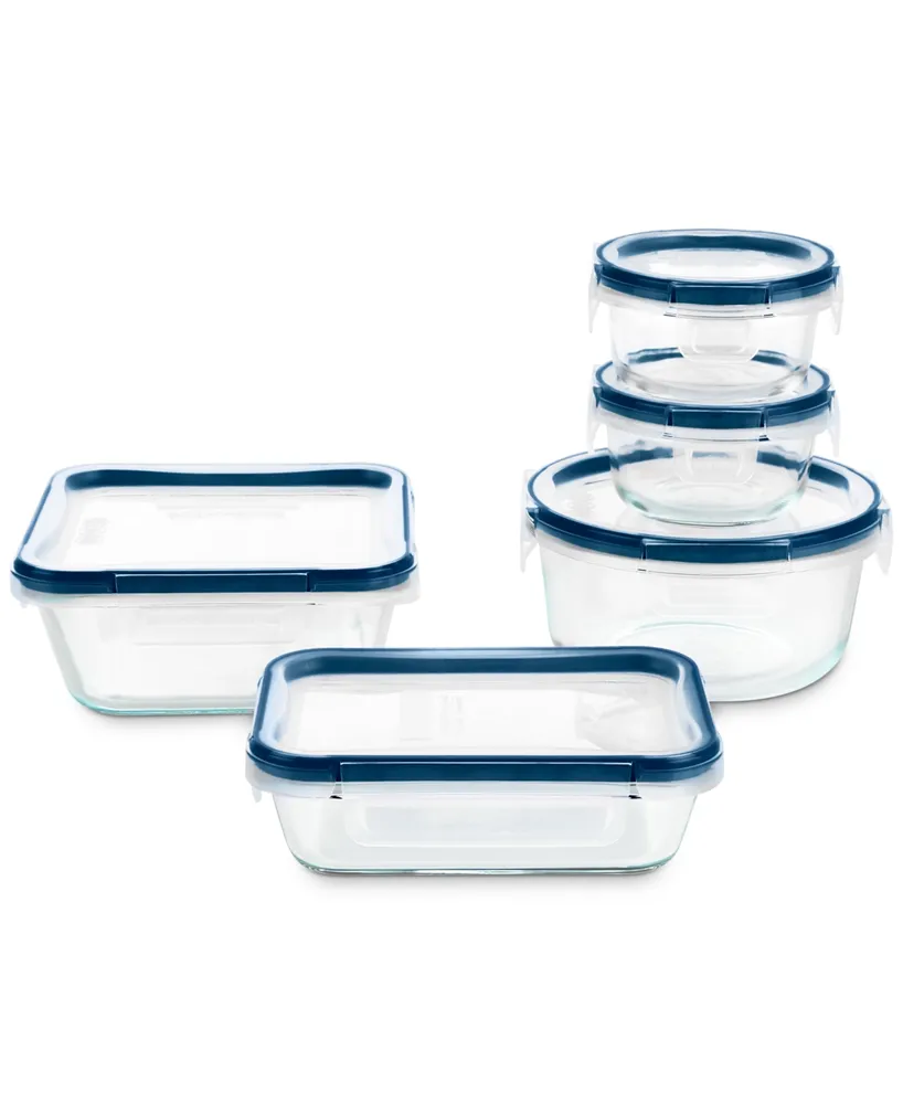 Ello DuraGlass 10-pc. Mixed Food Storage Set