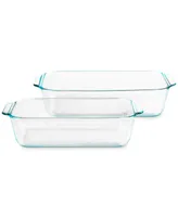 Pyrex Deep Baking Dishes, Set of 2