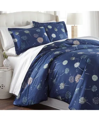 Luxury Dandelion Dreams Pc. Duvet Cover Set