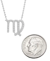 Diamond Zodiac Pendant Necklace (1/10 ct. t.w.) 14K Yellow Gold or White