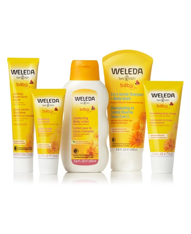 Weleda Sensitive Care Baby Body Lotion with White Mallow Extracts, 6.8 oz