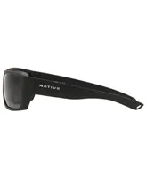 Native Men's Polarized Sunglasses, XD9007 62