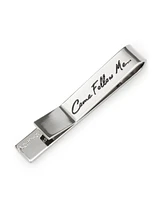 Cufflinks Inc. Men's Come Follow Me Tie Bar - Silver