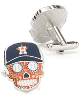 Mlb Men's Houston Astros Sugar Skull Cufflinks