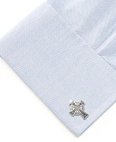 Cufflinks Inc. Men's Celtic Cross Cufflinks - Silver