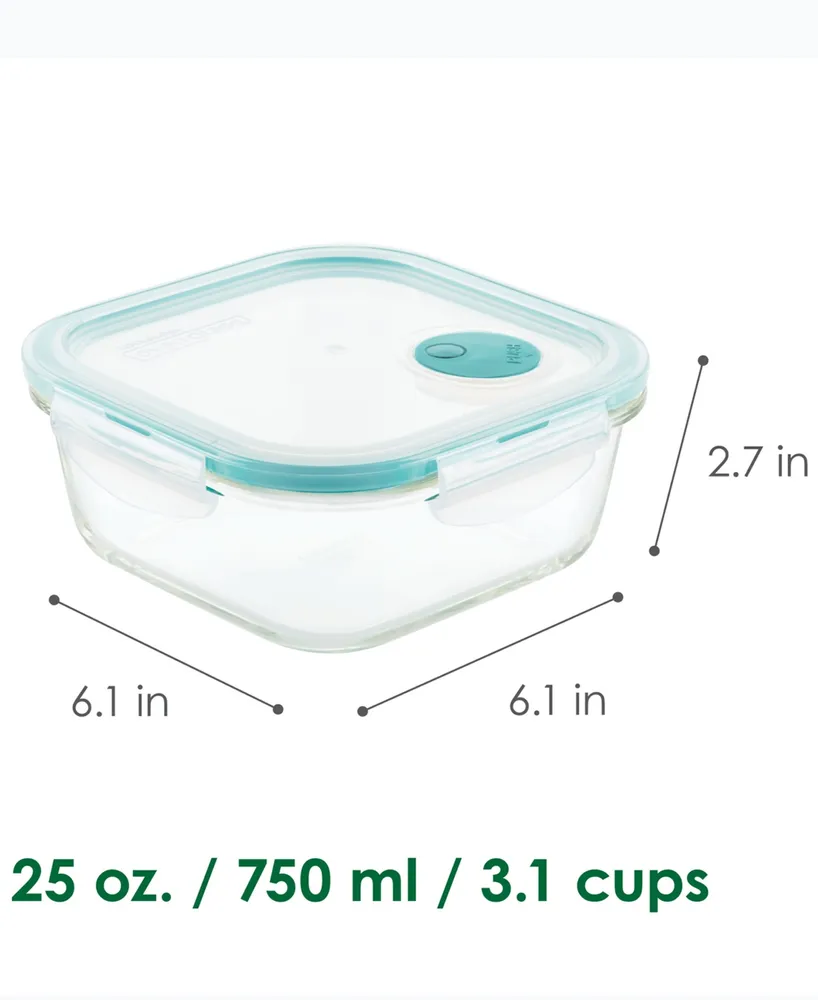 Lock n Lock Purely Better Vented Glass Food Storage Container