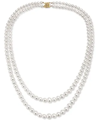 Effy Cultured Freshwater Pearl (5mm) 19" Layered Necklace
