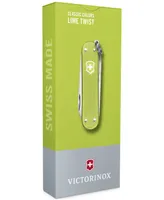 Victorinox Swiss Army Classic Sd Alox Pocketknife, Lime Twist