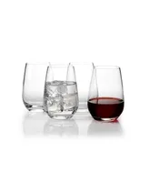 Villeroy & Boch Voice Basic Stemless Glasses, Set of 4