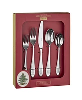 Spode Christmas Tree Flatware Set, 20 Pieces