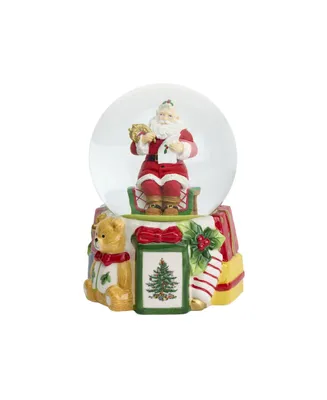 Spode Christmas Tree Musical Snow Globe