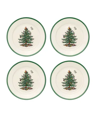 Spode Christmas Tree Luncheon Plate, Set of 4