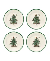 Spode Christmas Tree Luncheon Plate, Set of 4